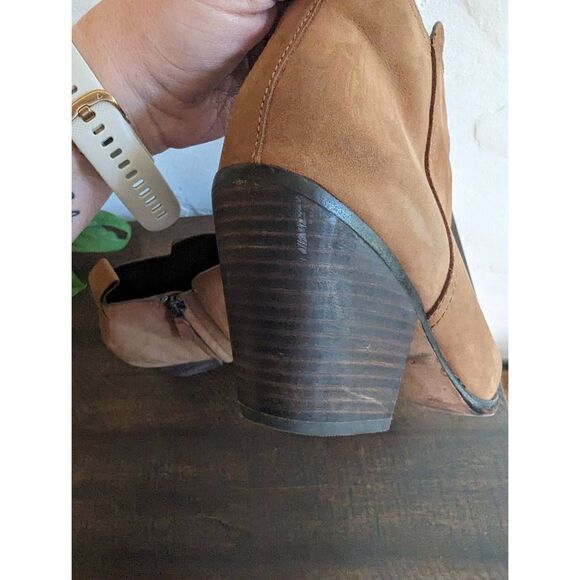 Cole Haan Chesney Brown Leather Booties Women's - Size 8B - Picture 10 of 10